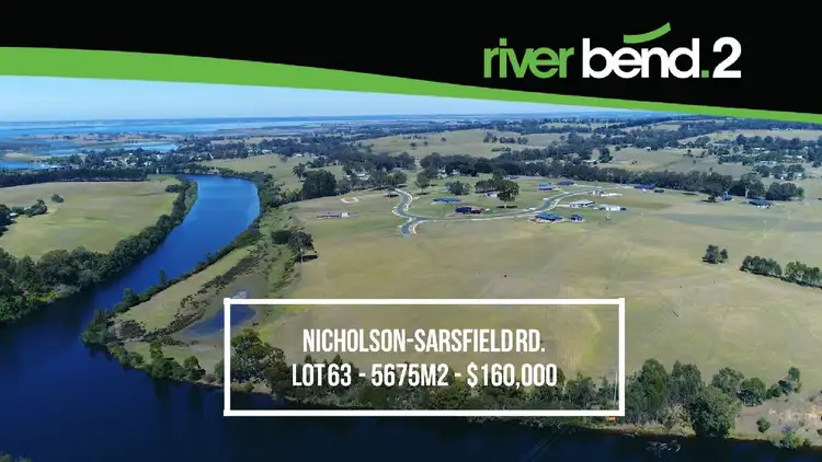 Lot 63/180 Nicholson-Sarsfield Road, Nicholson VIC 3882