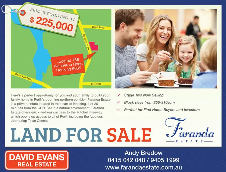 Lot 86 Faranda Estate, Hocking WA 6065