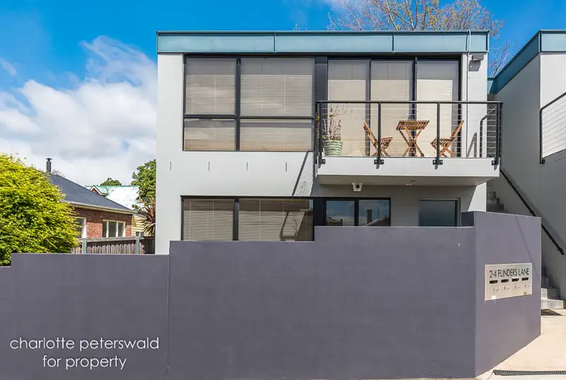 Main view of Homely unit listing, 4/2-4 Flinders Lane, Sandy Bay TAS 7005