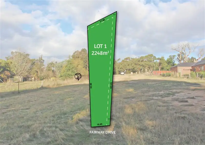 Main view of Homely land listing, 8 Fairway Drive, Gisborne VIC 3437