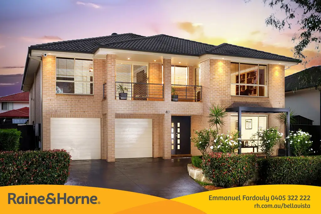 Main view of Homely house listing, 49 Perfection Avenue, Stanhope Gardens NSW 2768