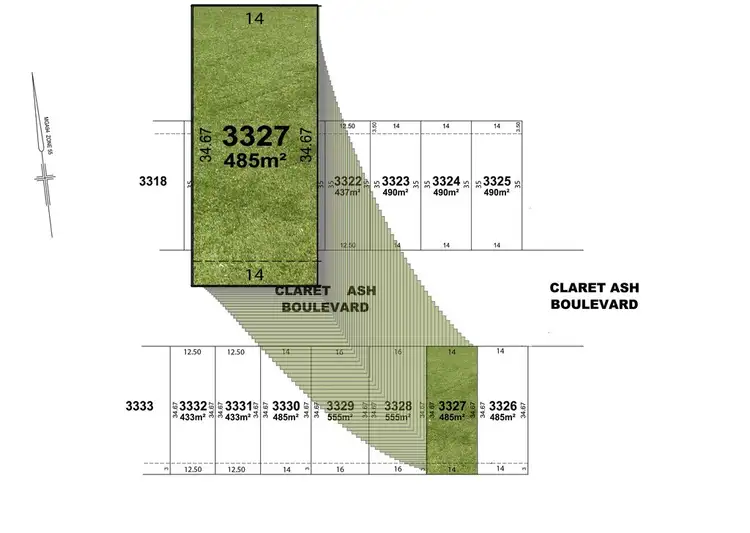 Main view of Homely land listing, 3327 Claret Ash, Melton West VIC 3337