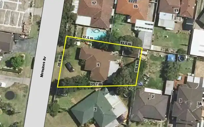 Main view of Homely house listing, 1 Messines Avenue, Milperra NSW 2214