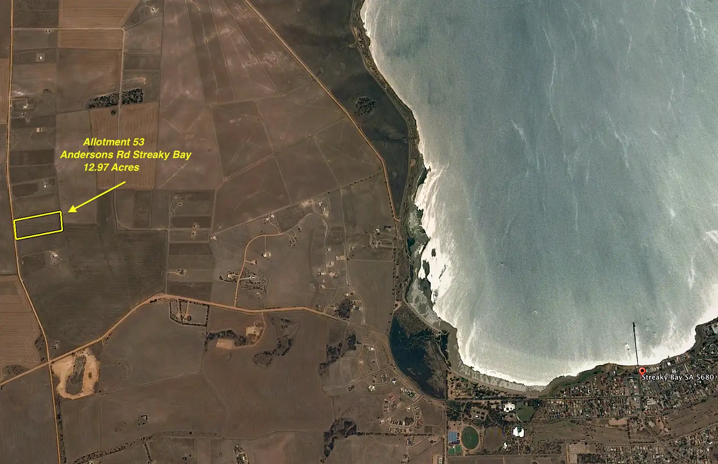 Main view of Homely land listing, Allotment 53 Andersons Road, Streaky Bay SA 5680
