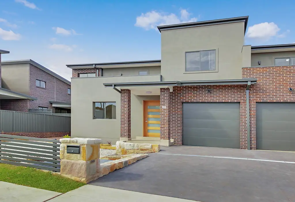Main view of Homely semi-detached listing, 25 Macklin Street, Pendle Hill NSW 2145