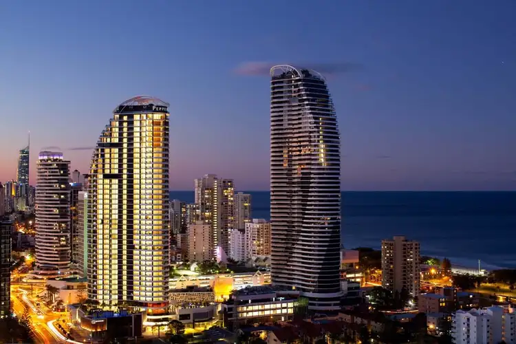 Main view of Homely apartment listing, 11402 "The Oracle" 1 Oracle Boulevard, Broadbeach QLD 4218