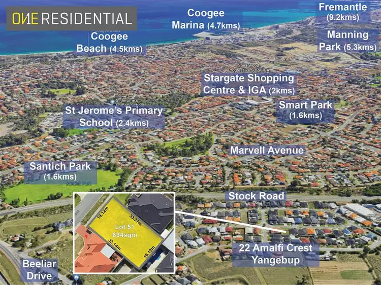Third view of Homely land listing, 22 Amalfi Crest, Yangebup WA 6164