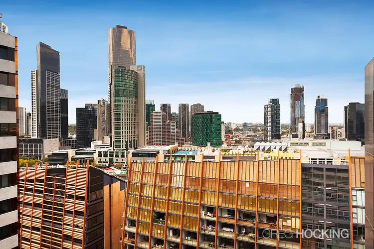 Second view of Homely apartment listing, 2011/8 Downie Street, Melbourne VIC 3000
