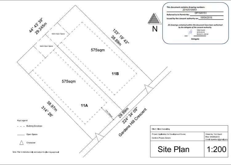 Second view of Homely land listing, 11 Gardens Hill Crescent, The Gardens NT 820