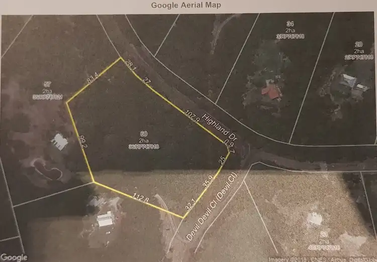 Third view of Homely land listing, 60 (Lot 36) Highland Drive, Julatten QLD 4871