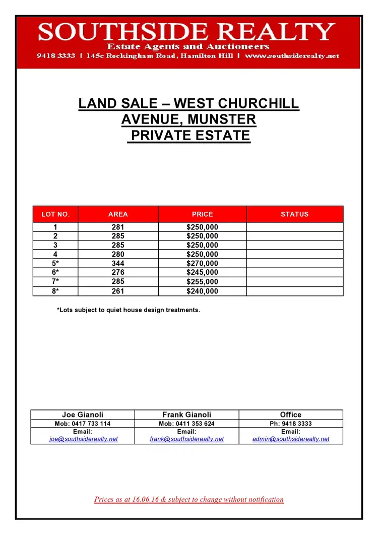 Second view of Homely land listing, Lot 2/ 88 west churchill ave, Munster WA 6166
