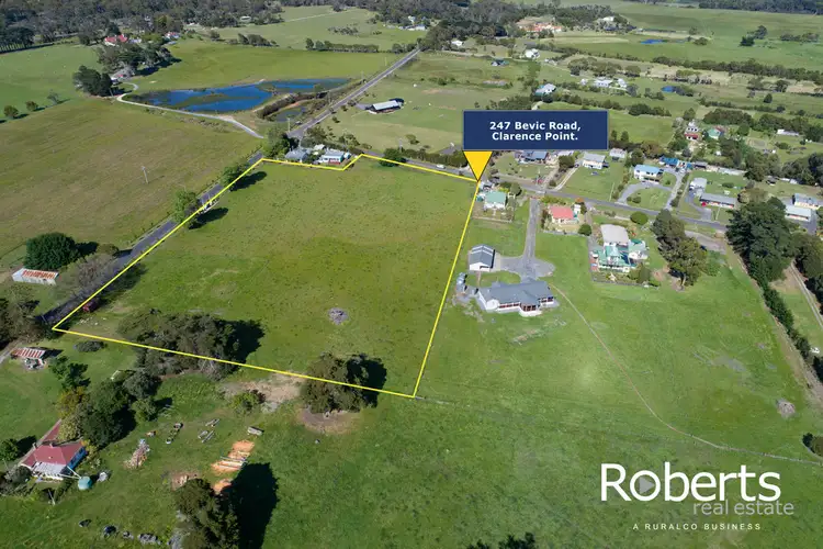 Third view of Homely land listing, 247 Bevic Road, Clarence Point TAS 7270