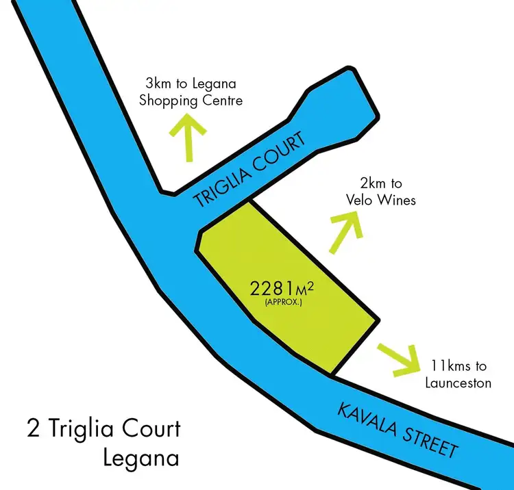 Third view of Homely land listing, 2 Triglia Crt, Legana TAS 7277