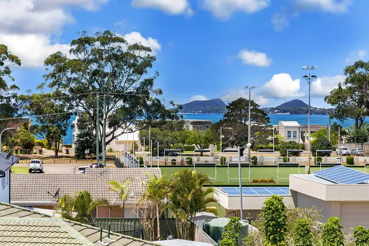 Main view of Homely semi-detached listing, 5 Kings Court, Soldiers Point NSW 2317