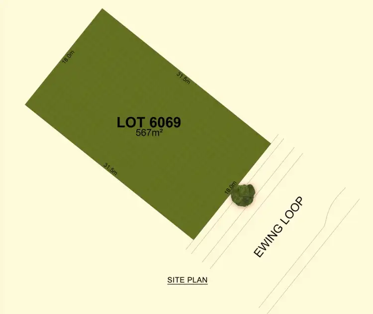 Main view of Homely land listing, Lot 6069 Ewing Loop, Oran Park NSW 2570