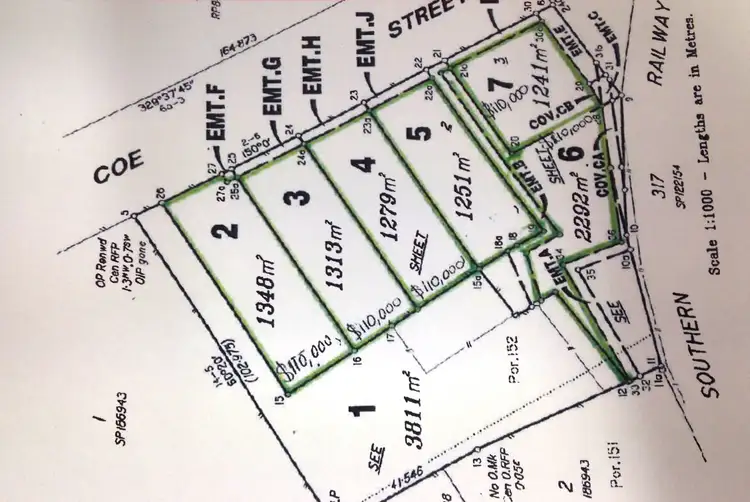 Main view of Homely land listing, Lot 2-5 & 7 Coe Street, Warwick QLD 4370