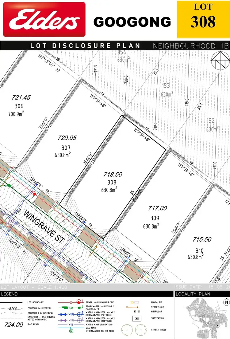 Third view of Homely land listing, 19 Wingrave Street, Googong NSW 2620