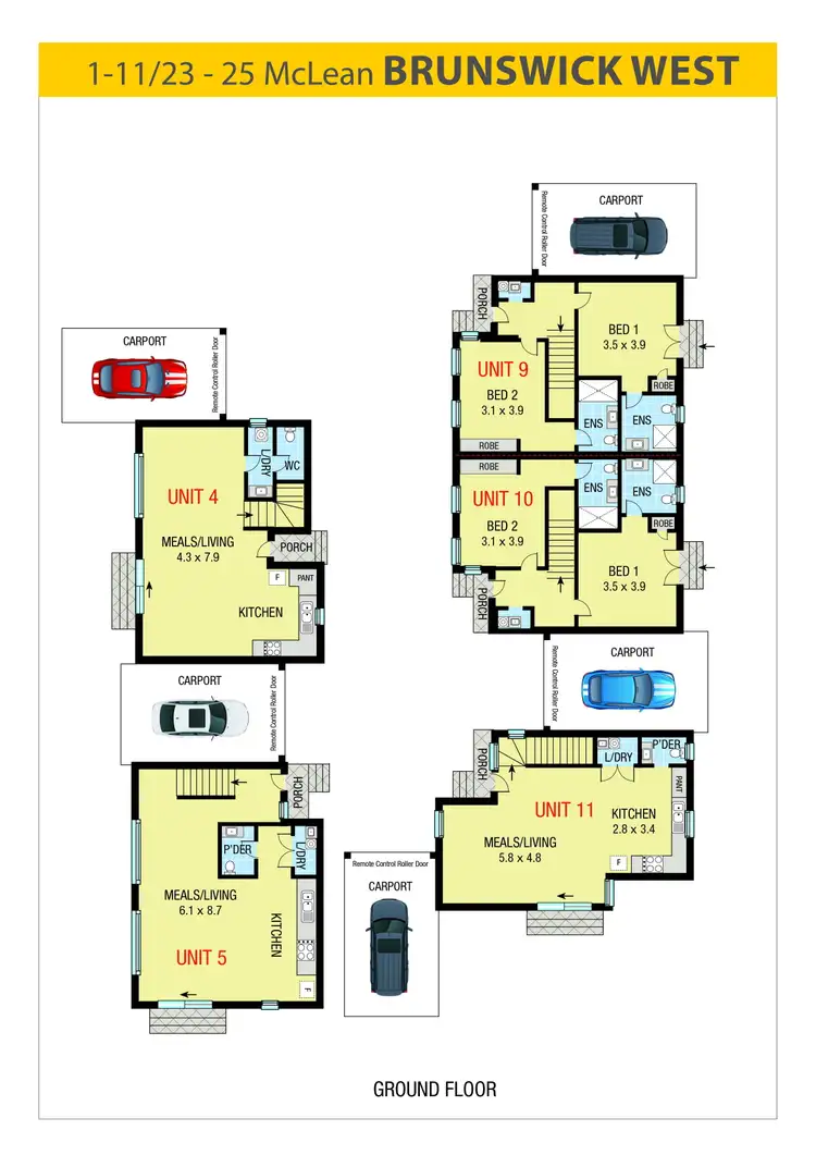Fourth view of Homely townhouse listing, 1-11/23-25 McLean Street, Brunswick West VIC 3055