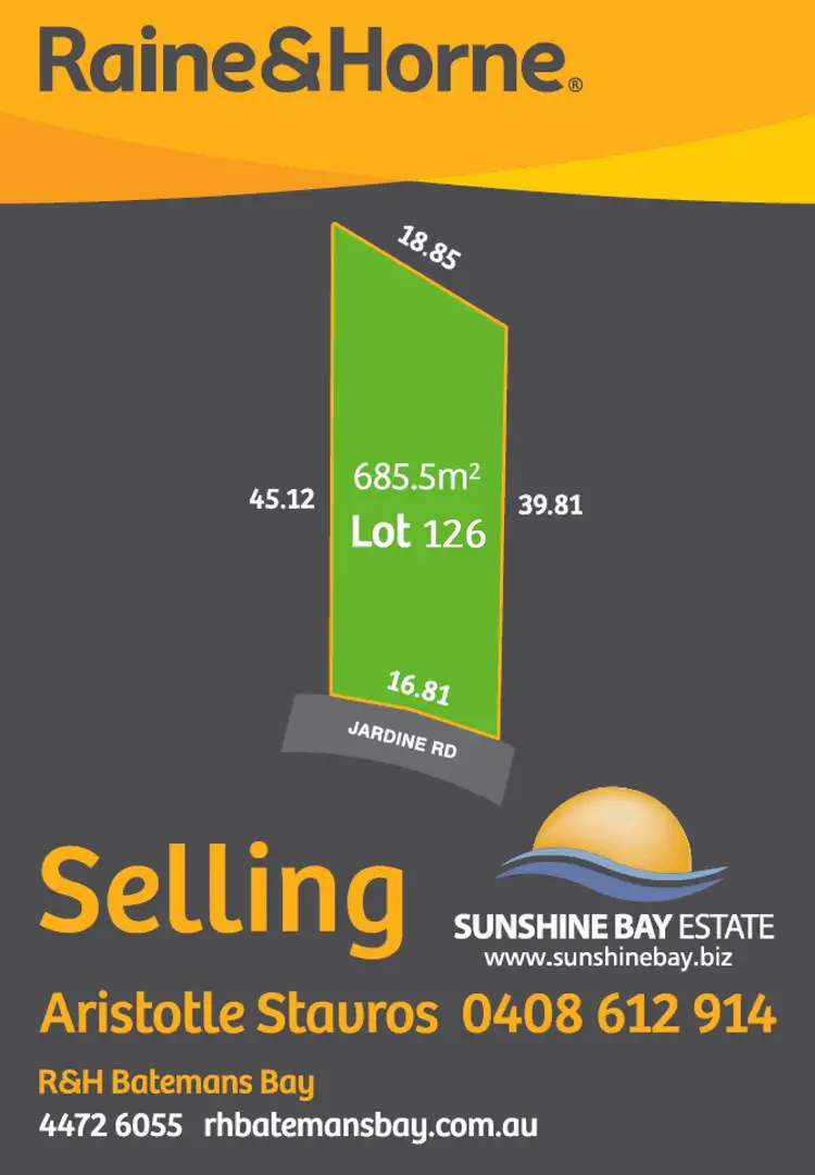 Lot 126 Jardine Road, Sunshine Bay NSW 2536