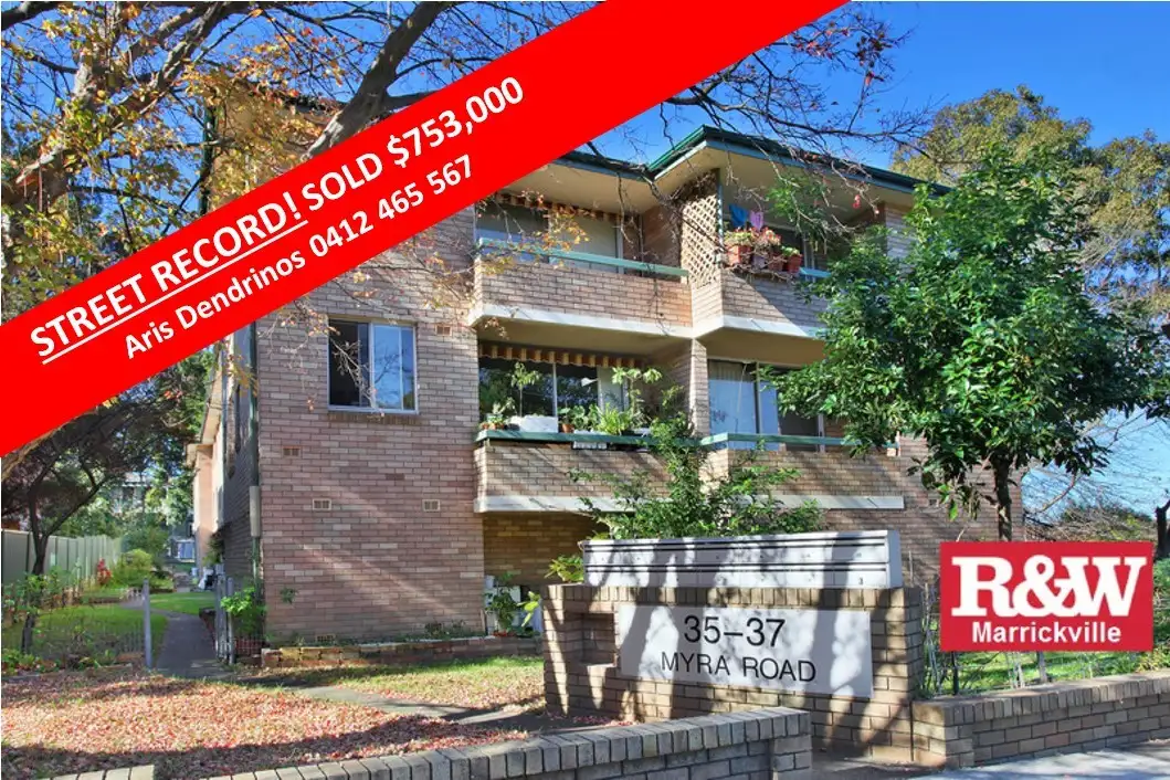Main view of Homely unit listing, 12/35 Myra Road, Dulwich Hill NSW 2203