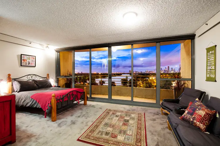 Second view of Homely studio listing, 802/81 Queens Road, Melbourne VIC 3004