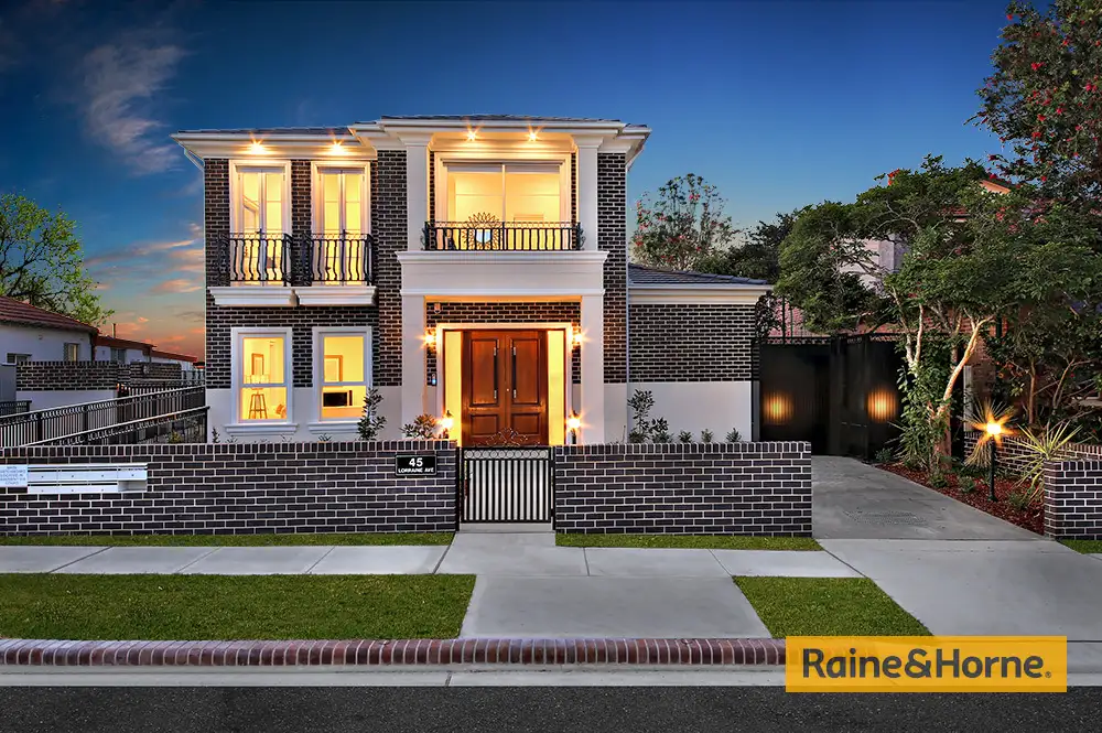 Main view of Homely townhouse listing, 1/45 Lorraine Avenue, Bardwell Valley NSW 2207