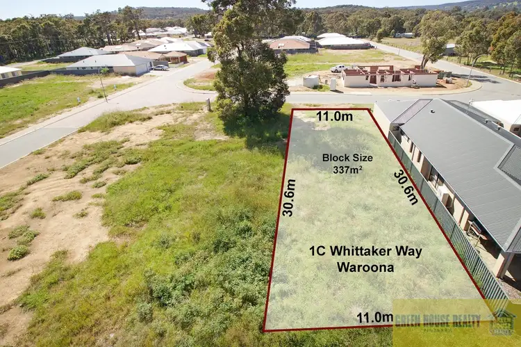 Main view of Homely land listing, 1c Whittaker Way, Waroona WA 6215