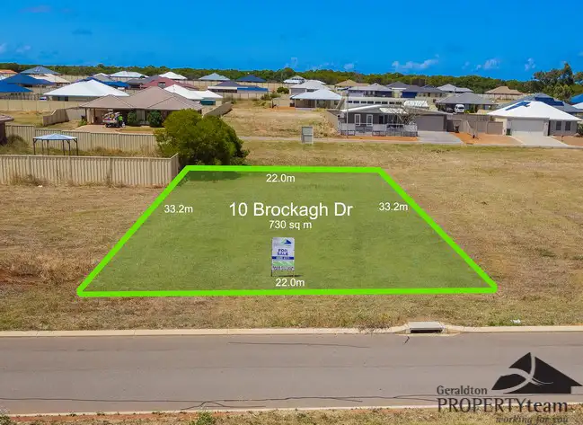 Main view of Homely land listing, 10 Brockagh Drive, Utakarra WA 6530