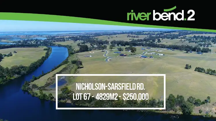 Lot 67/180 Nicholson-Sarsfield Road, Nicholson VIC 3882