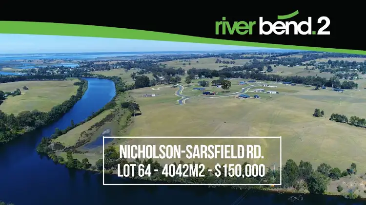 Lot 64/180 Nicholson-Sarsfield Road, Nicholson VIC 3882