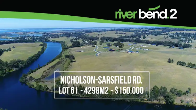 Lot 61/180 Nicholson-Sarsfield Road, Nicholson VIC 3882
