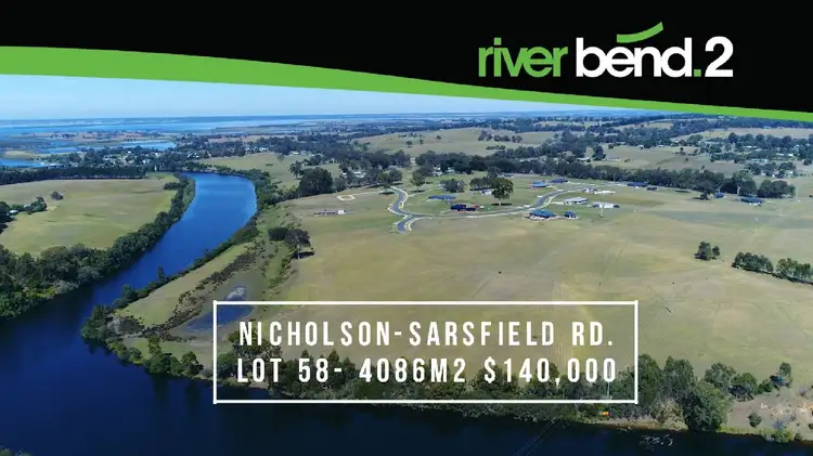 Lot 58/180 Nicholson-Sarsfield Road, Nicholson VIC 3882
