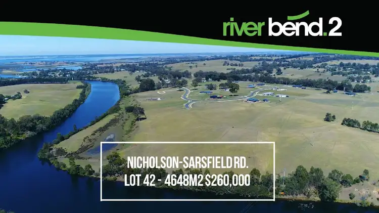 Lot 42/180 Nicholson-Sarsfield Road, Nicholson VIC 3882
