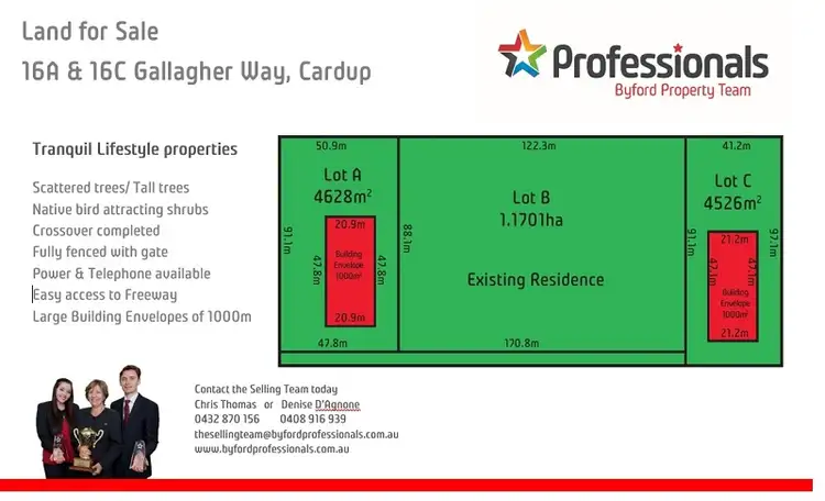 Lot 3, 18 Gallagher Way, Cardup WA 6122