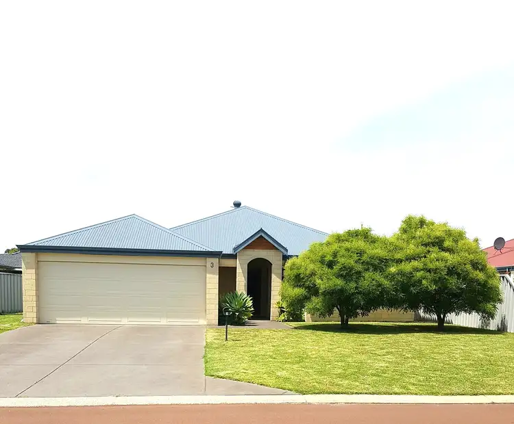 Main view of Homely house listing, 3 Esperia Close, West Busselton WA 6280