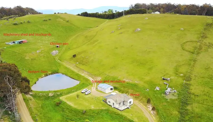 Main view of Homely house listing, 68 Hungry Flats Road, Tunnack TAS 7120