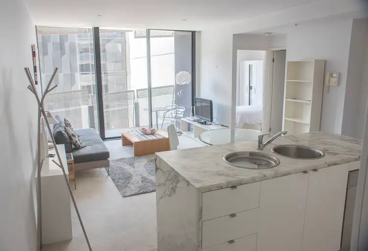 Second view of Homely apartment listing, 404/18 Waterview Walk, Docklands VIC 3008