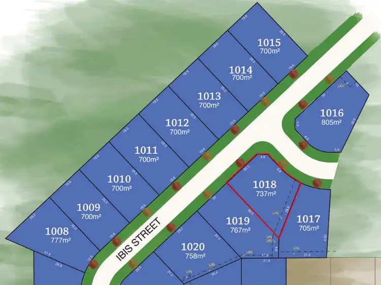 Main view of Homely land listing, 21 Galah Drive, Tamworth NSW 2340
