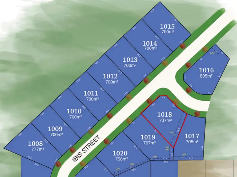 Main view of Homely land listing, 21 Galah Drive, Tamworth NSW 2340