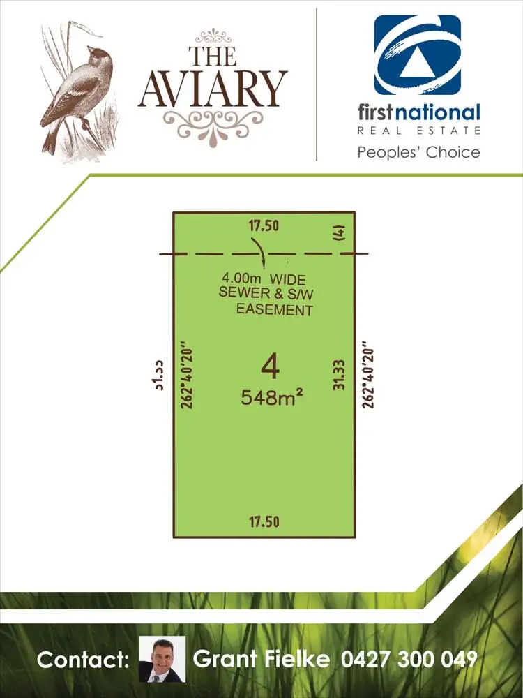 Main view of Homely land listing, Lot 4 Goldfinch Way, Hewett SA 5118