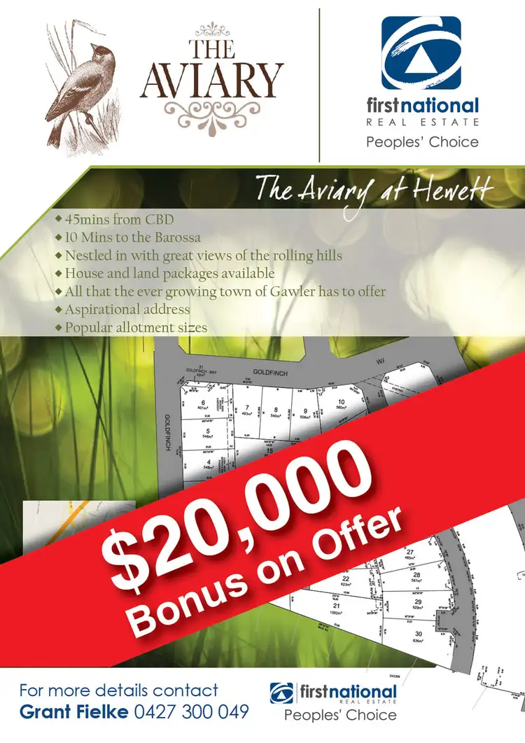 Second view of Homely land listing, Lot 4 Goldfinch Way, Hewett SA 5118