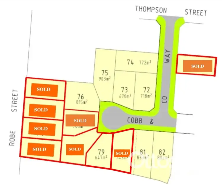 Main view of Homely land listing, Lot 79 Cobb and Co Way, Robe SA 5276