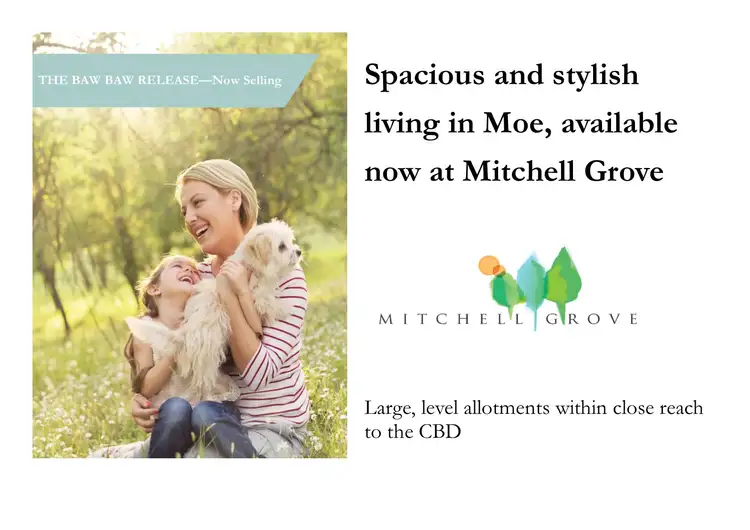 Lot 107 Mitchell Grove, Moe VIC 3825