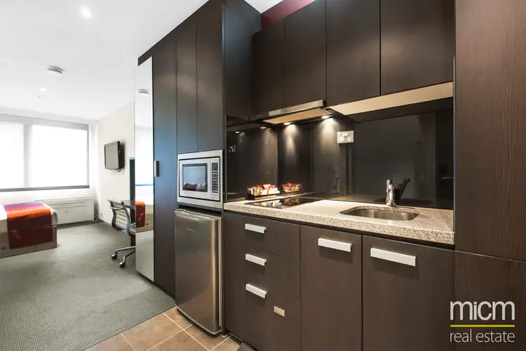 Second view of Homely apartment listing, 406/181 A'Beckett Street, Melbourne VIC 3000