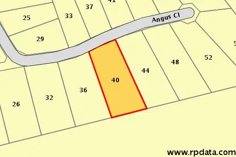 Main view of Homely land listing, 40 Angus Close, Bovell WA 6280