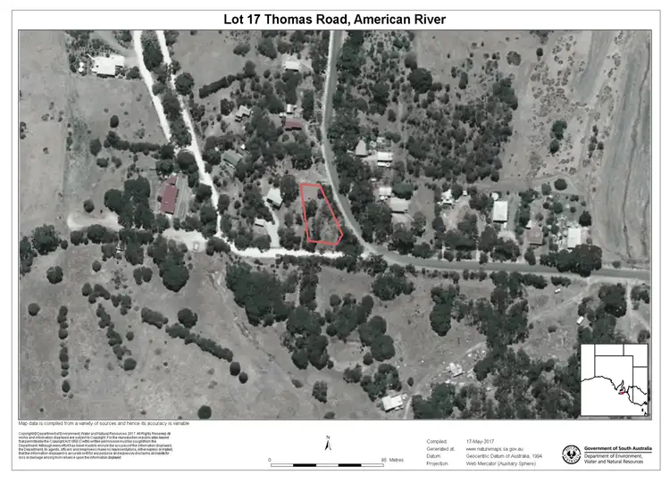 Fourth view of Homely land listing, 569 THOMAS ROAD, American River SA 5221