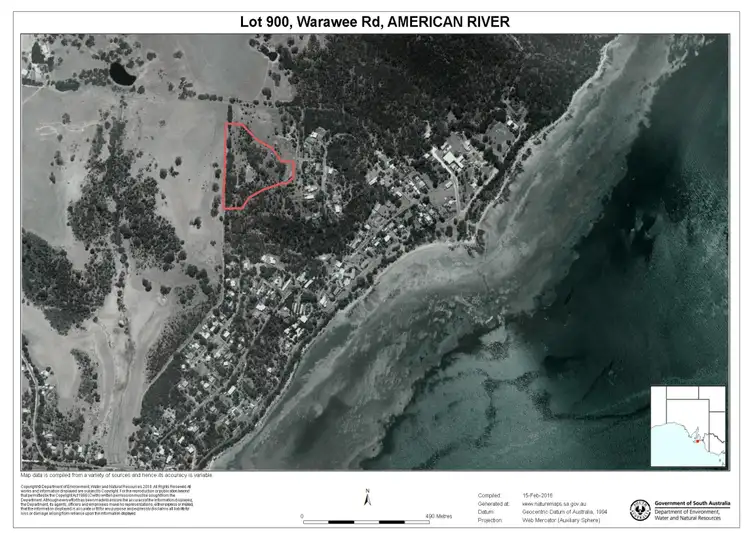 Fifth view of Homely land listing, Lot 900 Warawee Rd, American River SA 5221