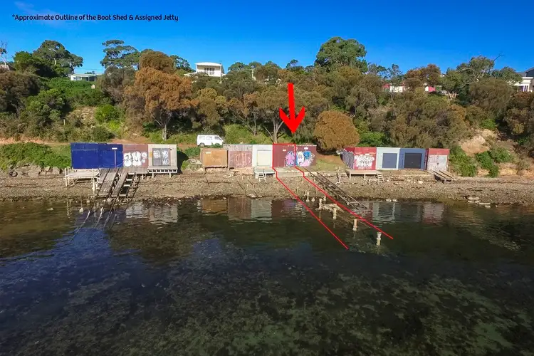 Second view of Homely land listing, #5931445 Boat Shed, Dodges Ferry TAS 7173