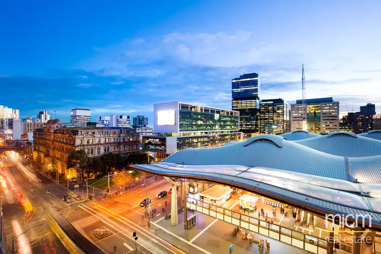 Second view of Homely apartment listing, 805/620 Collins Street, Melbourne VIC 3000