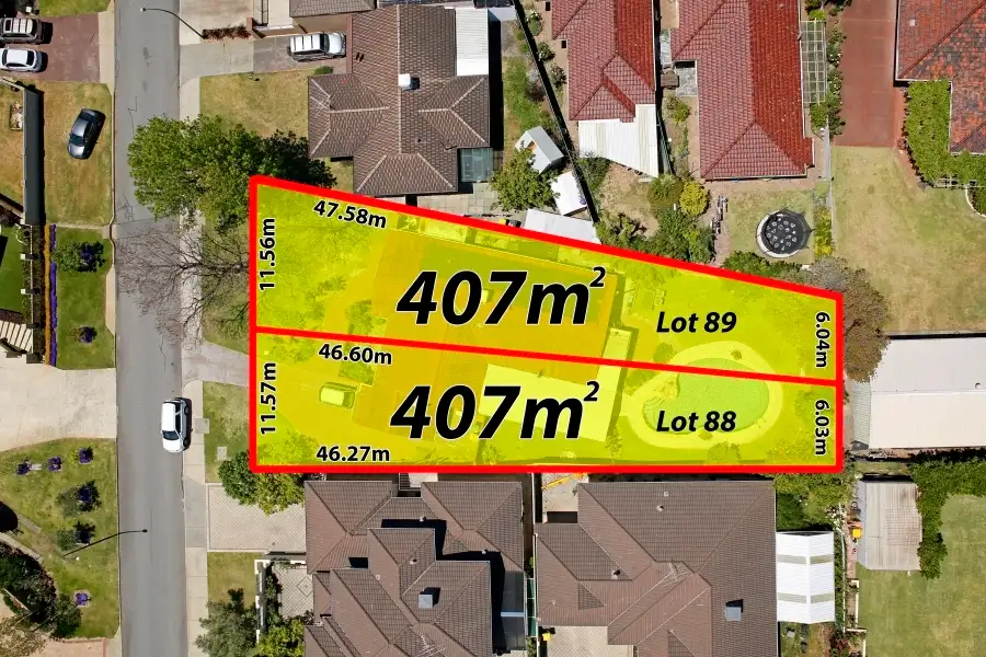 Main view of Homely land listing, 50A & B Kingsall Road, Attadale WA 6156